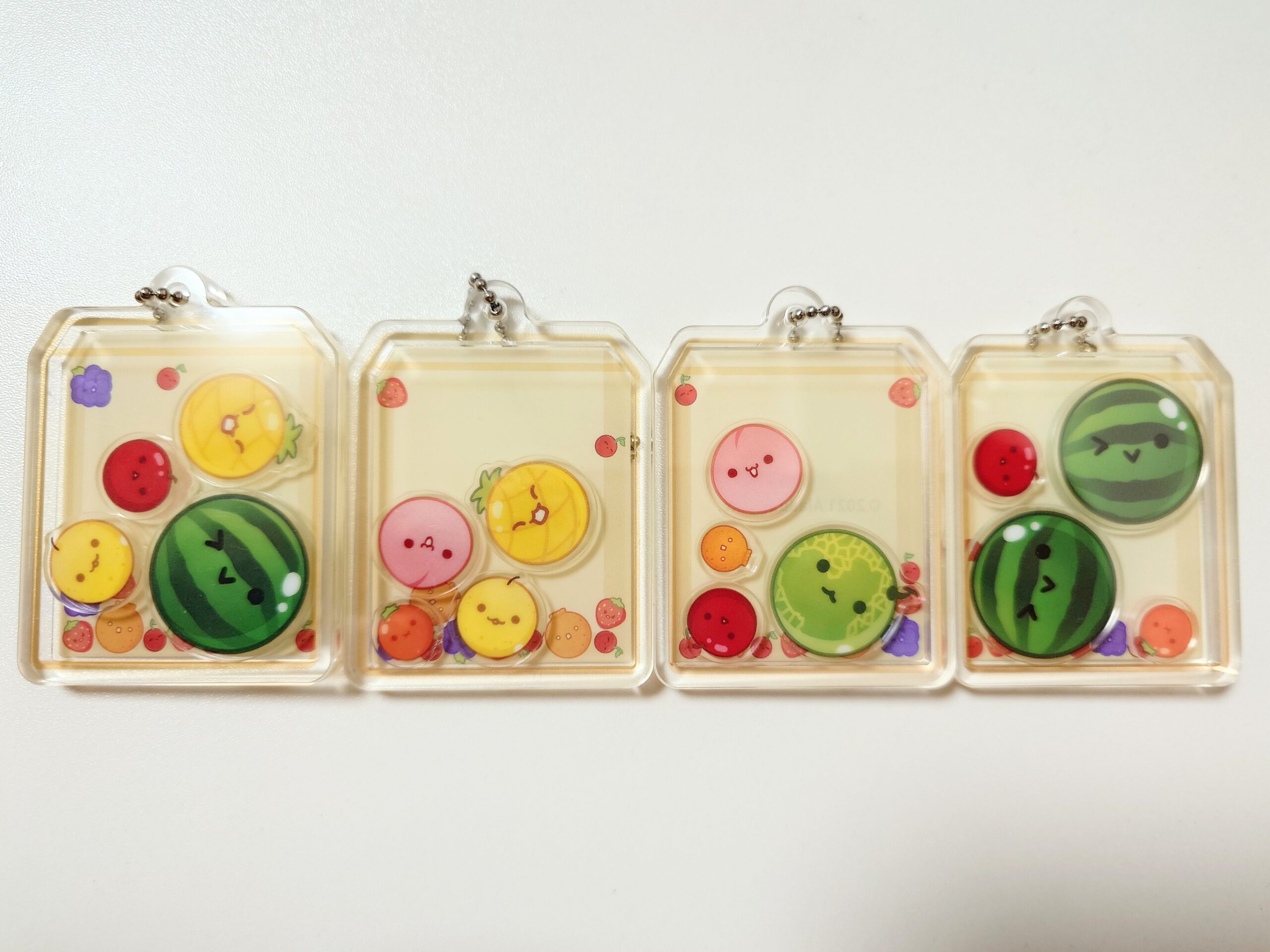 スイカゲーム シャカシャカミニポーチ 25個×3種 75個まとめ 息子も私も