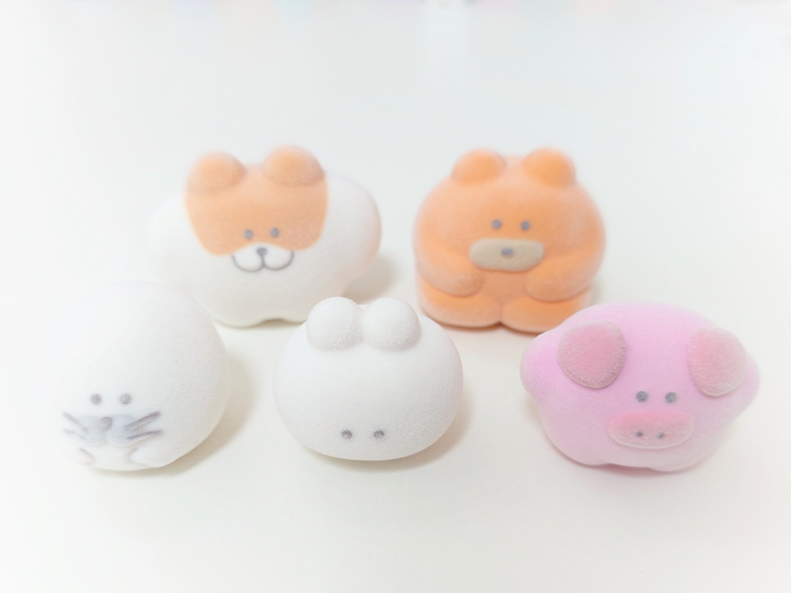 フロッキー素材でふわふわ🎵もくもくちゃんファンは絶対回して